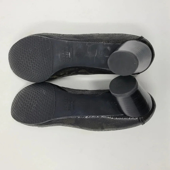Stuart Weitzman Camouflage Print Loafer Heels 7.5 - Picture 8 of 9